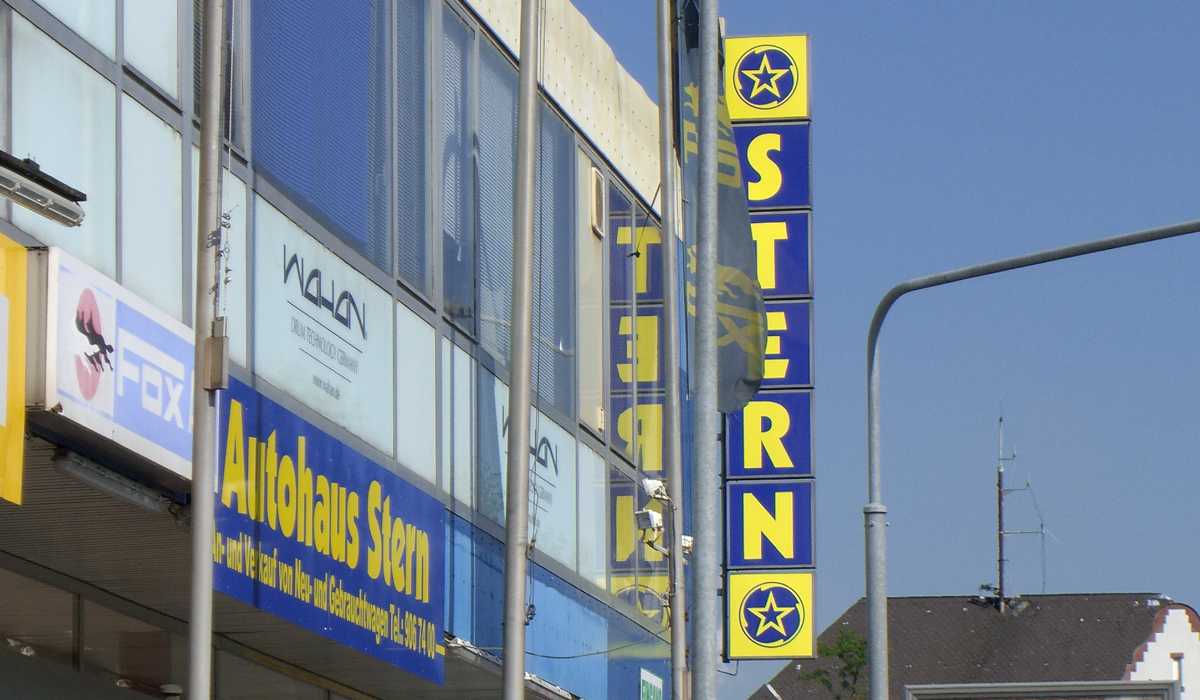 Ausstrecktransparent