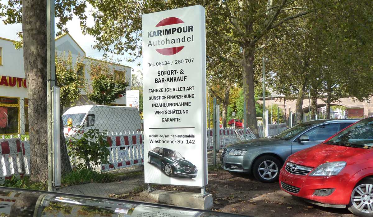 Standleuchtkasten